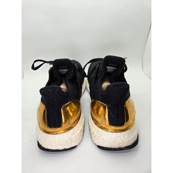 adidas Ultraboost 2.0 Limited Shoes Men's 4.5 Black Gold Medal Running Sneakers - Picture 5 of 9